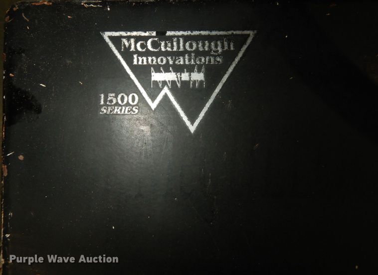 image for item JQ9997 Mccullough 1500  compact utility loader backfill auger