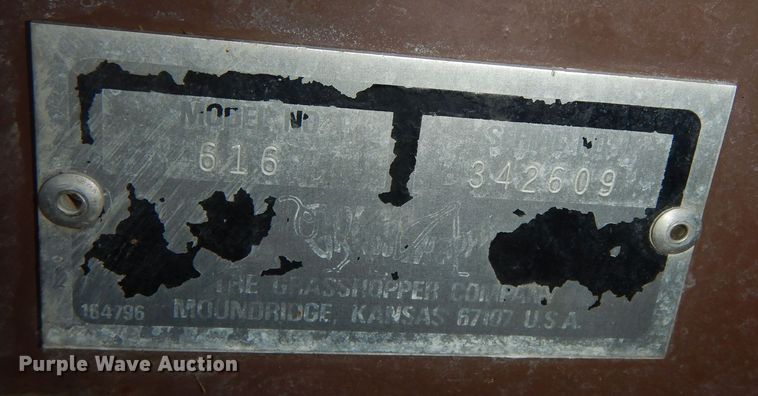 image for item JR9019 Grasshopper 616  ZTR lawn mower