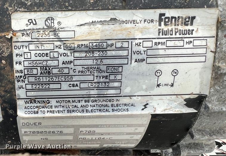 image for item JU9695 Rotary SM121  automotive lift