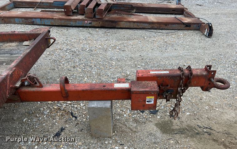 image for item JU9696 1989 Ditch Witch S5A  tilt deck equipment trailer