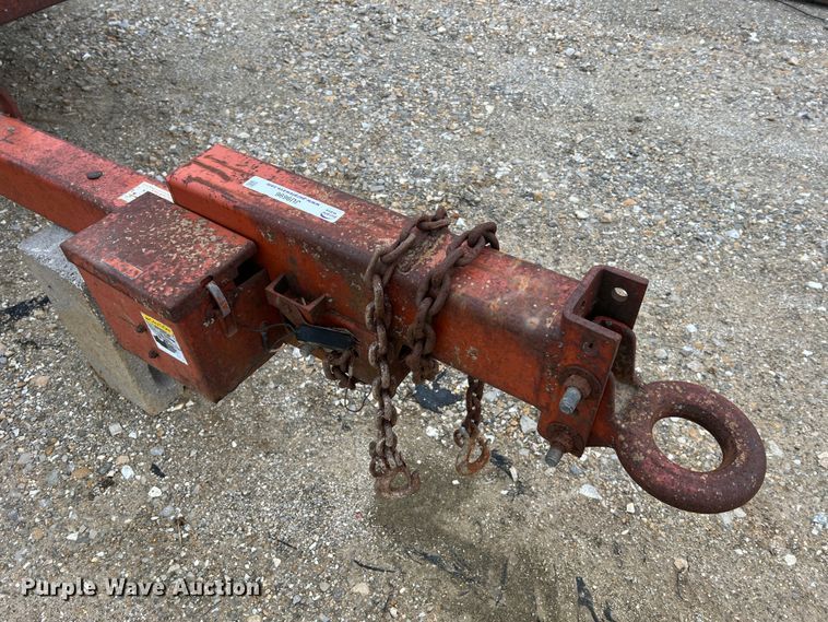 image for item JU9696 1989 Ditch Witch S5A  tilt deck equipment trailer