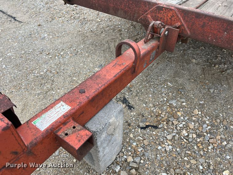 image for item JU9696 1989 Ditch Witch S5A  tilt deck equipment trailer