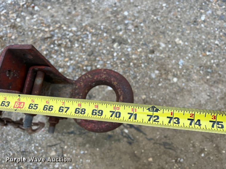 image for item JU9696 1989 Ditch Witch S5A  tilt deck equipment trailer