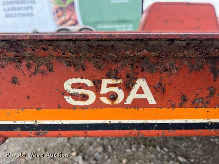 image for item JU9696 1989 Ditch Witch S5A  tilt deck equipment trailer
