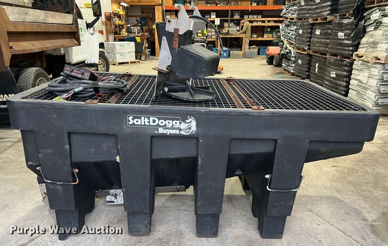 image for item JU9697 Buyers Salt Dogg SHPE 1500 Series  spreader