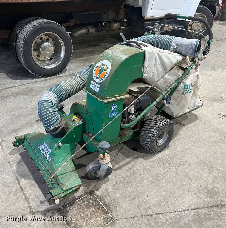 image for item JU9698 Billy Goat VQ802SPH  lawn vacuum