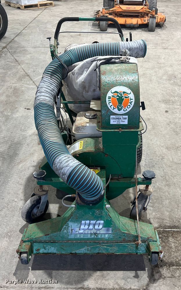 image for item JU9698 Billy Goat VQ802SPH  lawn vacuum