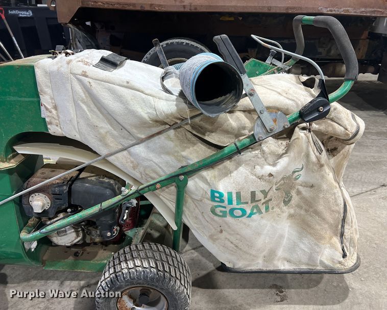 image for item JU9698 Billy Goat VQ802SPH  lawn vacuum