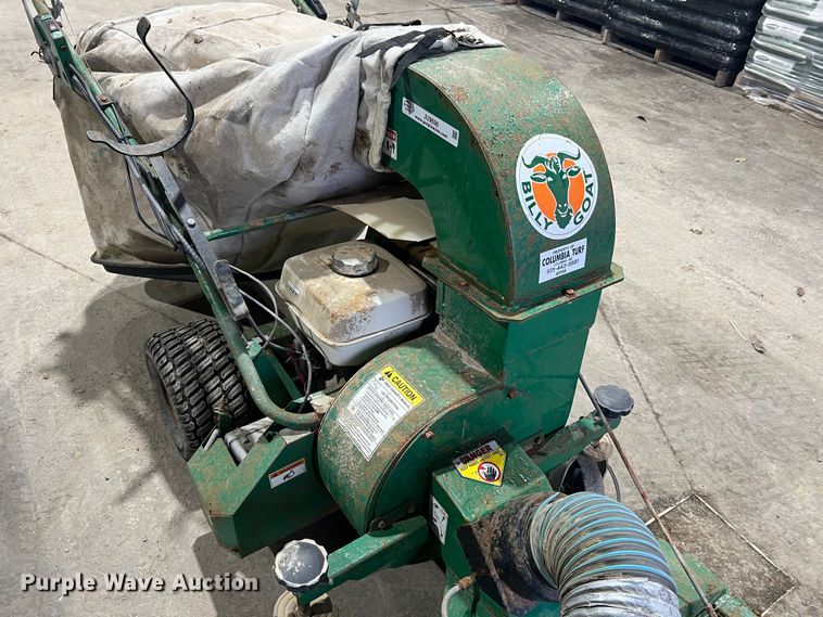 image for item JU9698 Billy Goat VQ802SPH  lawn vacuum