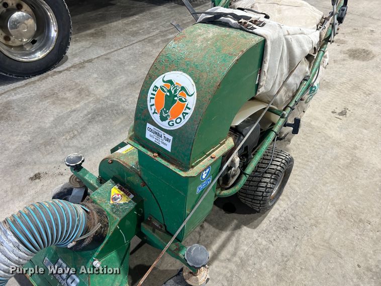 image for item JU9698 Billy Goat VQ802SPH  lawn vacuum