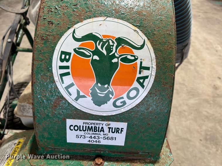 image for item JU9698 Billy Goat VQ802SPH  lawn vacuum