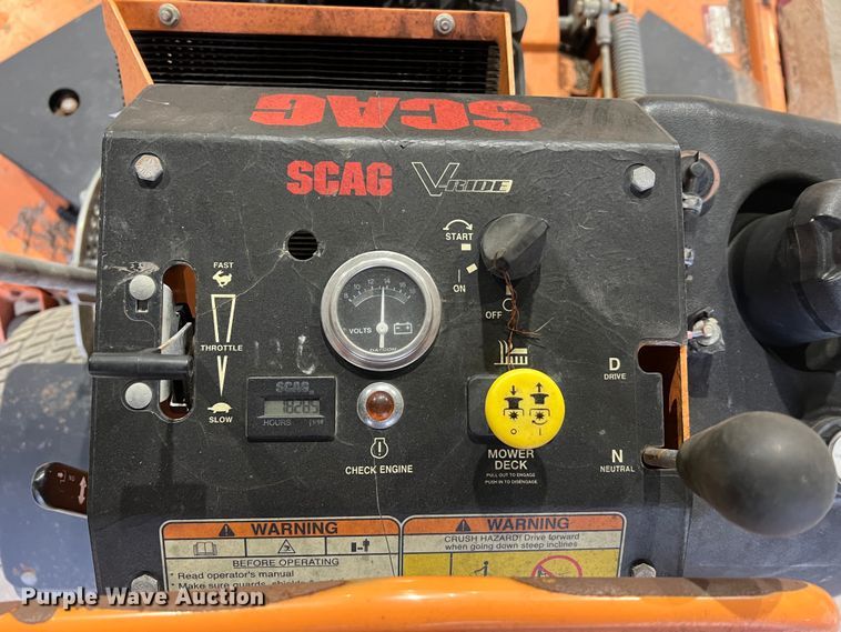 image for item JU9705 Scag V-Ride  ZTR lawn mower