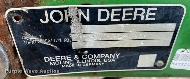 image for item JW9214 2003 John Deere 6415 tractor