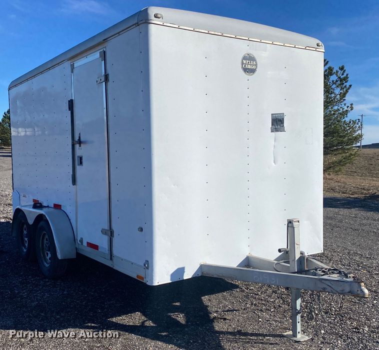 image for item JW9226 2010 Wells Cargo  enclosed cargo trailer