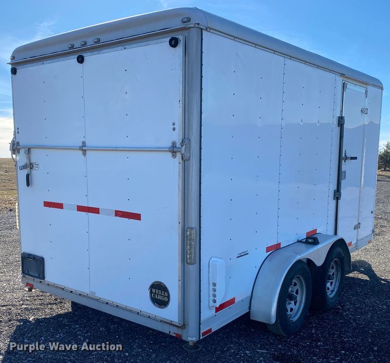 image for item JW9226 2010 Wells Cargo  enclosed cargo trailer