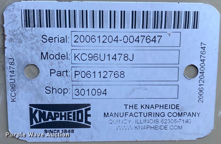 image for item JW9230 2007 Dodge Ram 2500HD  Quad Cab utility bed pickup truck