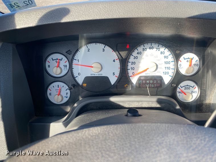 image for item JW9230 2007 Dodge Ram 2500HD  Quad Cab utility bed pickup truck