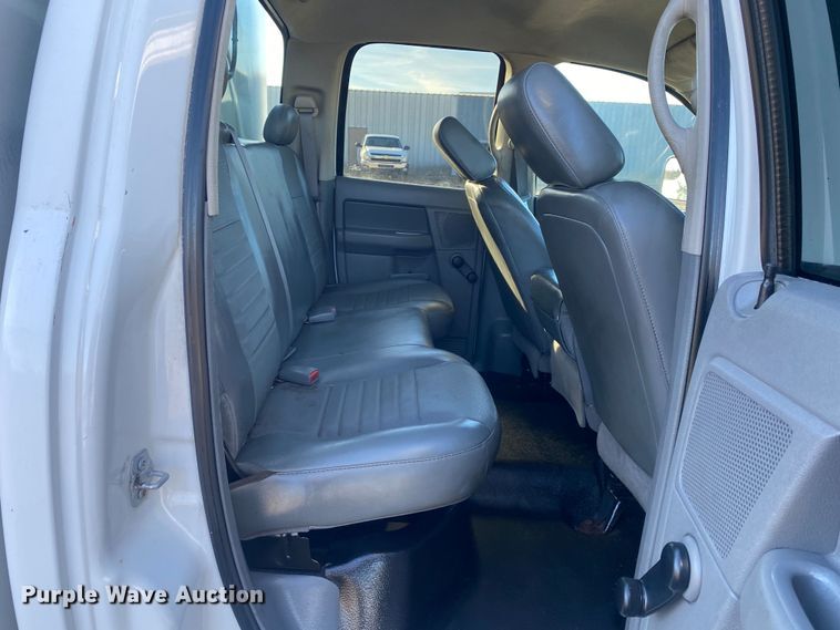 image for item JW9230 2007 Dodge Ram 2500HD  Quad Cab utility bed pickup truck