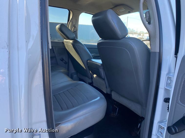 image for item JW9230 2007 Dodge Ram 2500HD  Quad Cab utility bed pickup truck