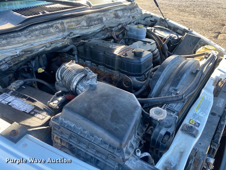 image for item JW9230 2007 Dodge Ram 2500HD  Quad Cab utility bed pickup truck