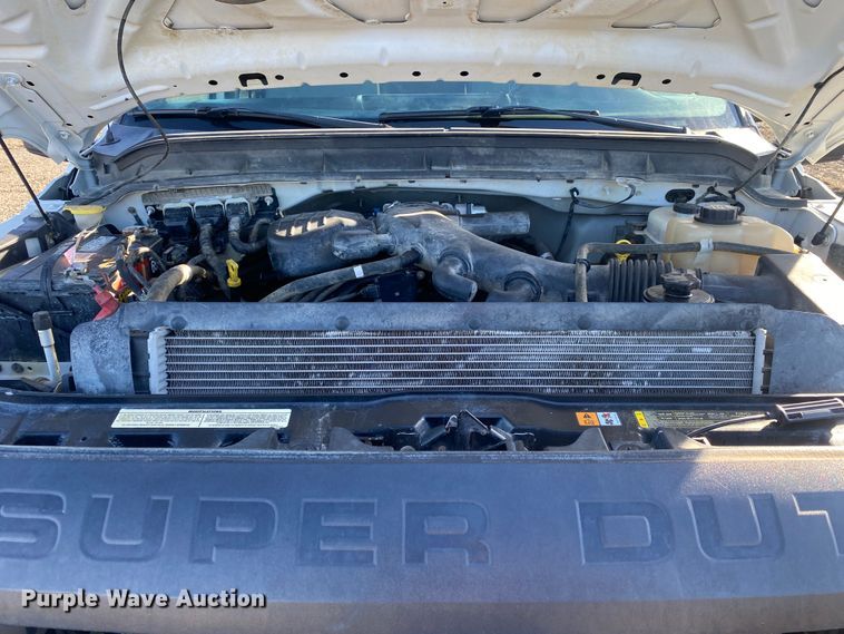 image for item JW9231 2012 Ford F550 Super Duty SuperCab flatbed truck