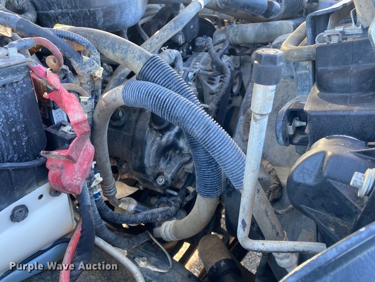 image for item JW9231 2012 Ford F550 Super Duty SuperCab flatbed truck