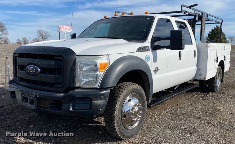 image for item JW9237 2012 Ford F450 Super Duty XL   Crew Cab utility / service truck