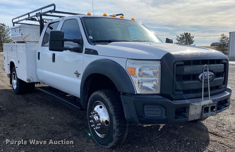 image for item JW9237 2012 Ford F450 Super Duty XL   Crew Cab utility / service truck