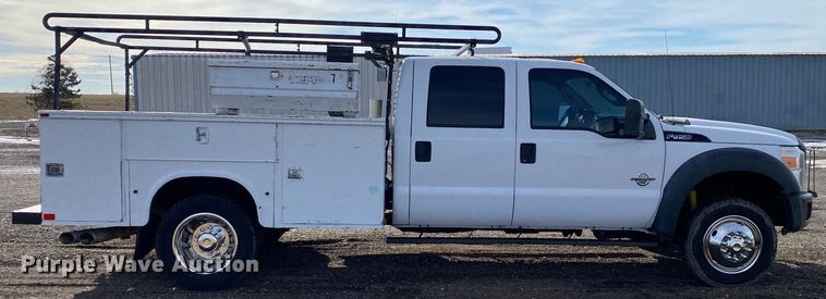 image for item JW9237 2012 Ford F450 Super Duty XL   Crew Cab utility / service truck