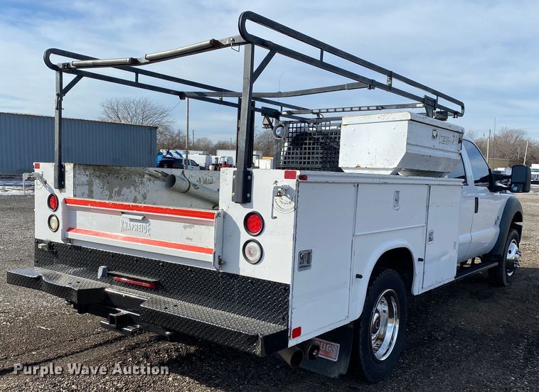 image for item JW9237 2012 Ford F450 Super Duty XL   Crew Cab utility / service truck