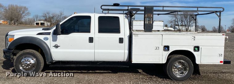 image for item JW9237 2012 Ford F450 Super Duty XL   Crew Cab utility / service truck