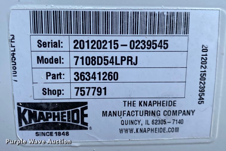 image for item JW9237 2012 Ford F450 Super Duty XL   Crew Cab utility / service truck