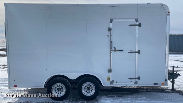 image for item JW9240 2017 United Trailers UXT-716TA52-8.5  enclosed cargo trailer