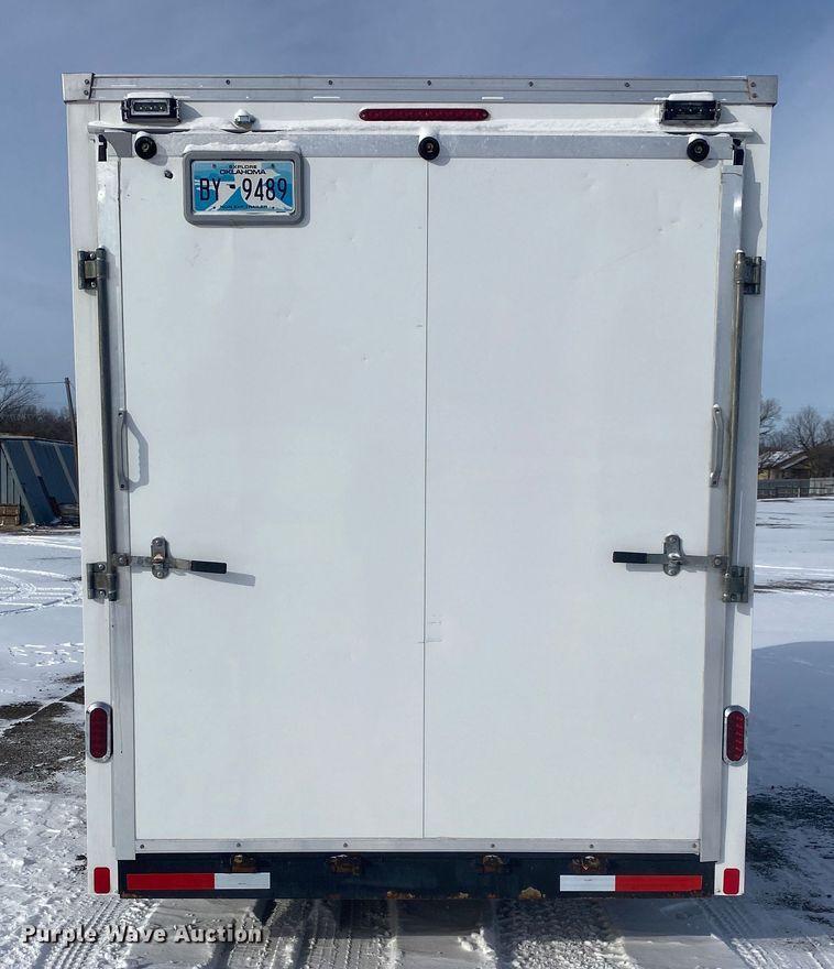 image for item JW9240 2017 United Trailers UXT-716TA52-8.5  enclosed cargo trailer