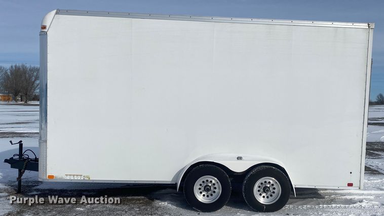 image for item JW9240 2017 United Trailers UXT-716TA52-8.5  enclosed cargo trailer