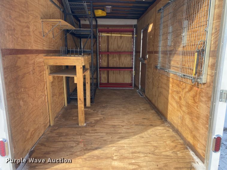 image for item JW9240 2017 United Trailers UXT-716TA52-8.5  enclosed cargo trailer