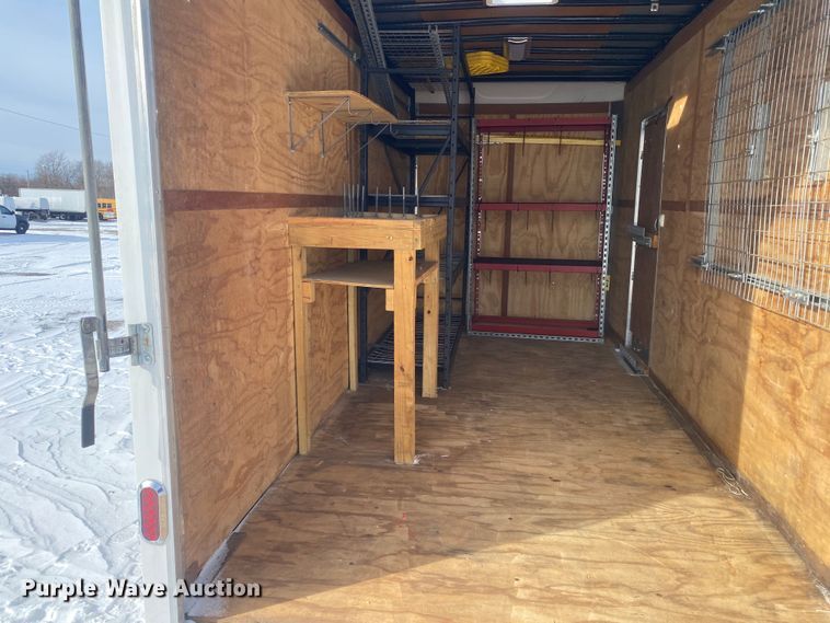 image for item JW9240 2017 United Trailers UXT-716TA52-8.5  enclosed cargo trailer