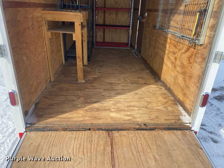 image for item JW9240 2017 United Trailers UXT-716TA52-8.5  enclosed cargo trailer