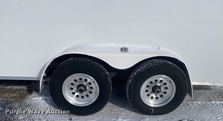 image for item JW9240 2017 United Trailers UXT-716TA52-8.5  enclosed cargo trailer