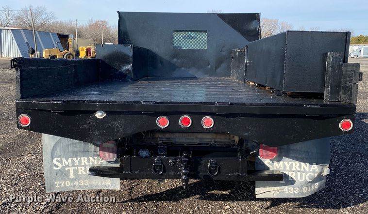 image for item JW9263 2008 Ford F450 Super Duty  dump flatbed truck
