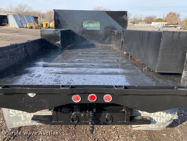 image for item JW9263 2008 Ford F450 Super Duty  dump flatbed truck