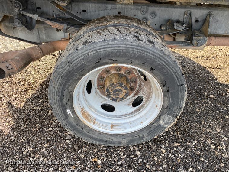 image for item JW9263 2008 Ford F450 Super Duty  dump flatbed truck