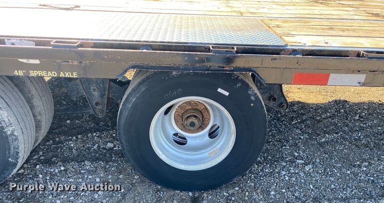image for item JW9283 2017 Big Tex 22GN-20BK+5MR  equipment trailer