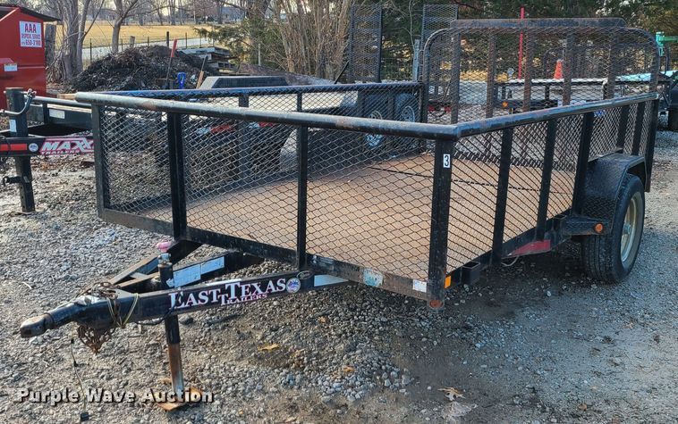 image for item JW9853 2018 East Texas  utility trailer