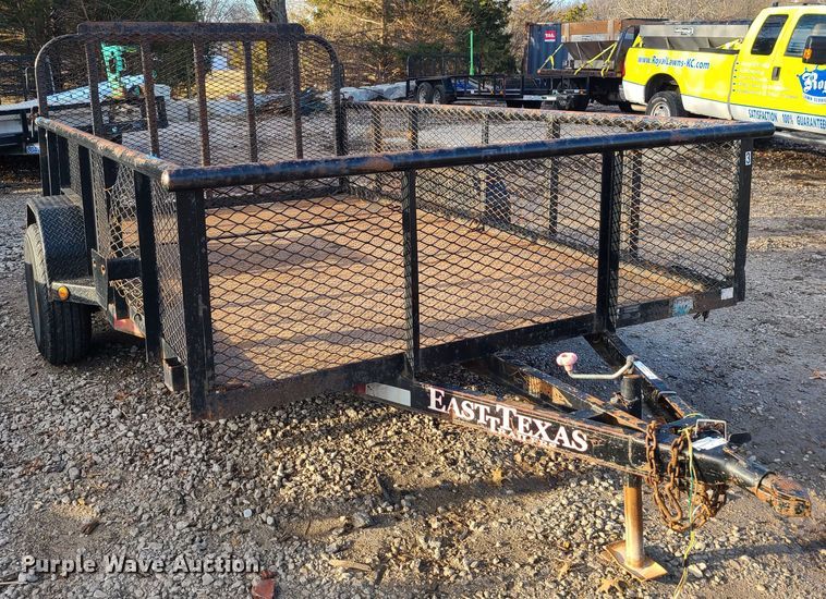 image for item JW9853 2018 East Texas  utility trailer