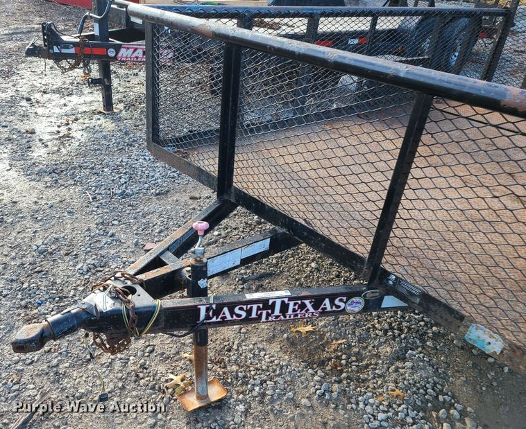 image for item JW9853 2018 East Texas  utility trailer