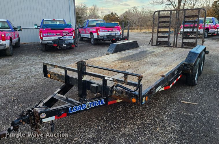 image for item JW9854 2017 Load Trail  equipment trailer