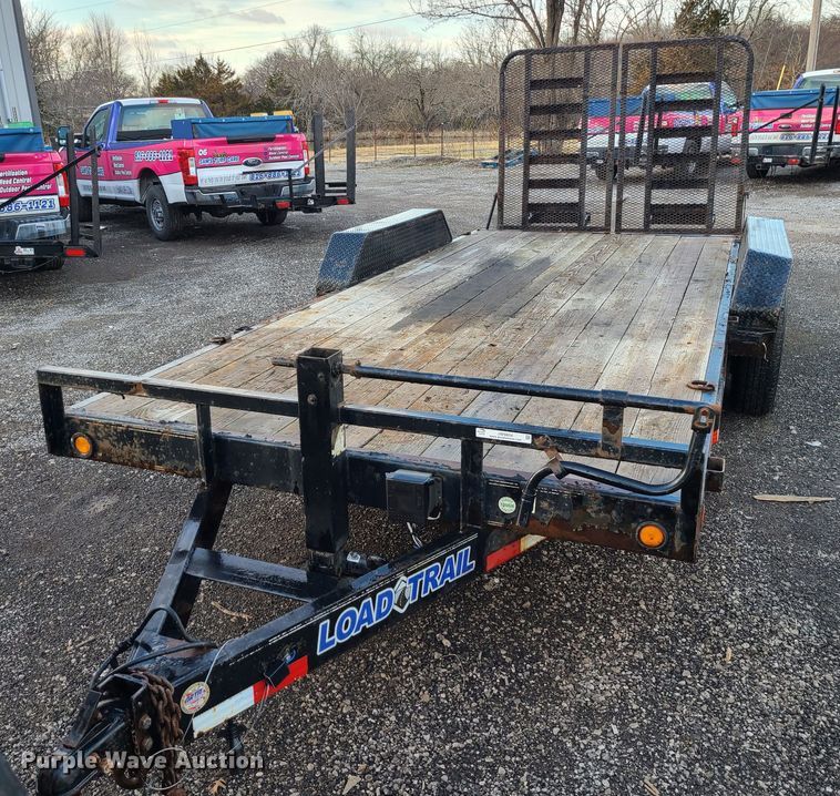 image for item JW9854 2017 Load Trail  equipment trailer