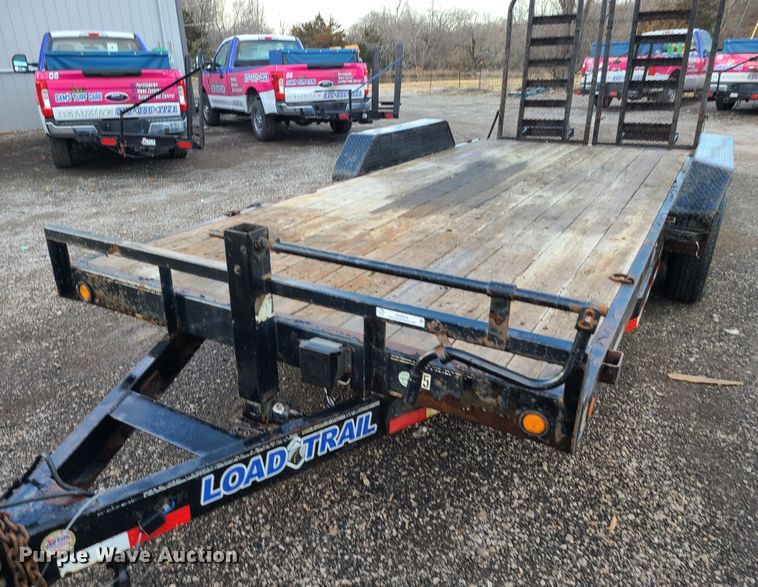 image for item JW9854 2017 Load Trail  equipment trailer