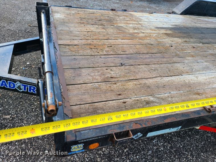 image for item JW9854 2017 Load Trail  equipment trailer